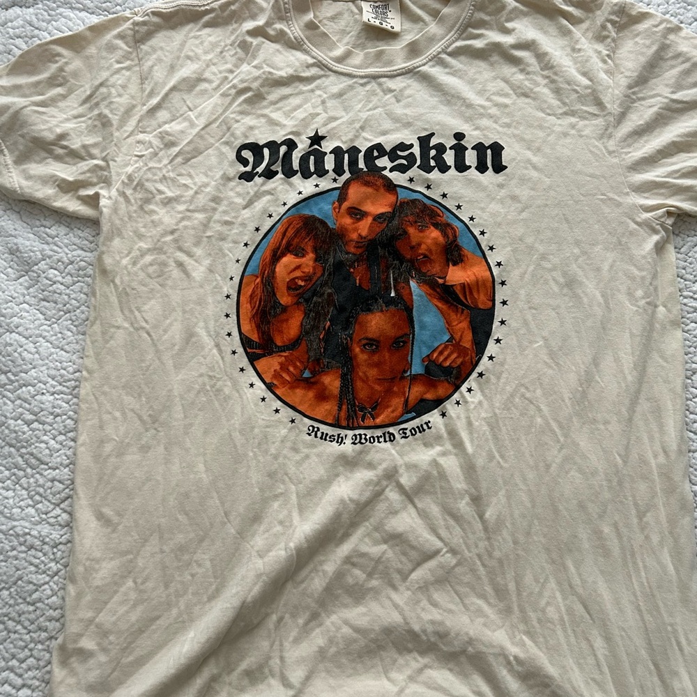 Måneskin Cream Tour T-Shirt